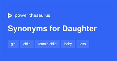 daughter synonym